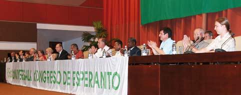 Mi forte deziras, kiel vi ĉiuj, ke la Havana Kongreso estu signifa paŝo sur la vojo de kultura interproksimigo.