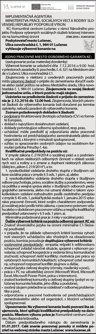 25. novembra 2016 MESTSKÉ NOVINY spravodajstvo / 3 Vreckoví zlodeji v predvianočnom období V tomto období polícia každoročne zaznamenáva nárast majetkovej trestnej činnosti, najmä vreckových krádeží,