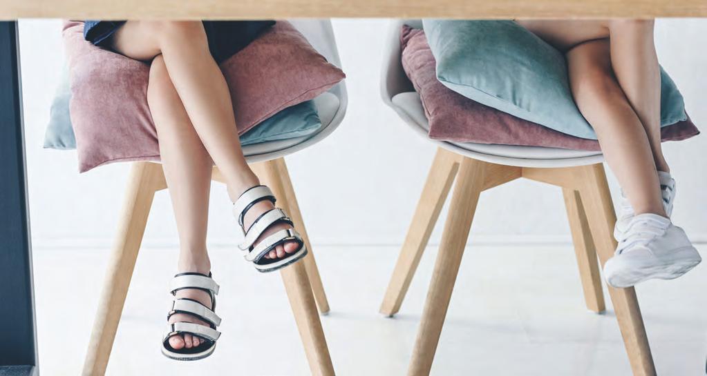 Regardless of their shape, our chairs are created for people and with people in mind, for sitting on