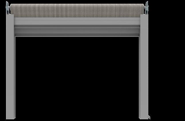 SRT 21 Double U-shaped guides SPT 21 Podwójne prowadnice profil U RAL They are used for protection against direct sunlight entering passenger train carriages.