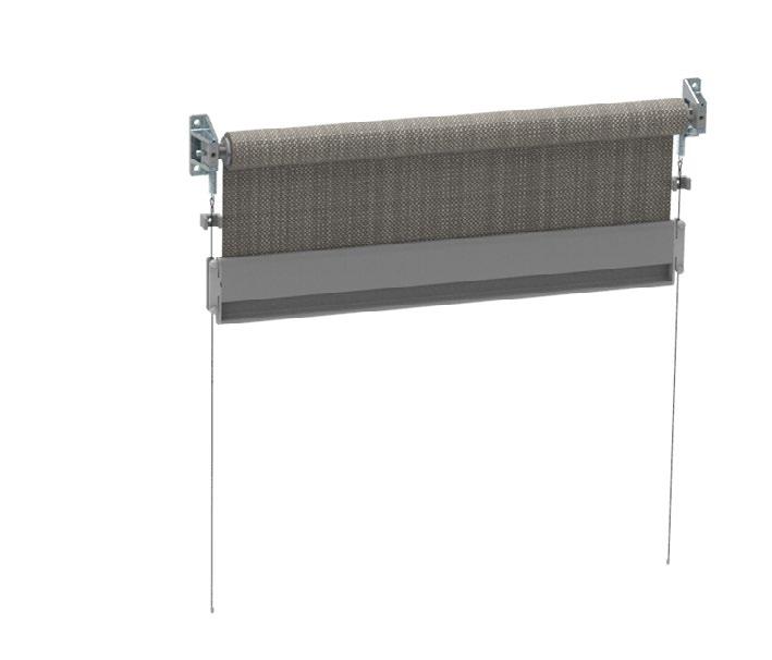 SRT 30 Rope guide rails SRT 30 Prowadnice linkowe RAL Developed to protect against direct sunlight, for salons of transport. Produced according to the sizes provided by the customer.
