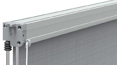 SRT 80 Self-kept guide rails SRT 80 Prowadnice prętowe samonośne Developed to protect against direct sunlight, for cabin of the driver (machinist) of electric locomotives, buses, trams, trolleybuses,