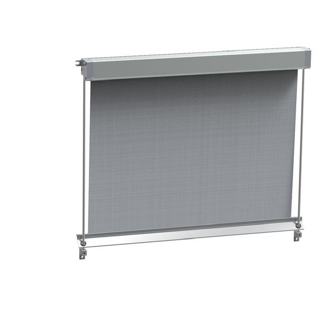 SRT 90 For inclined surfaces straight round guide rails SRT 90 Do powierzchni pochyłych Developed to protect against direct sunlight, for cabin of the driver (machinist) of electric locomotives,