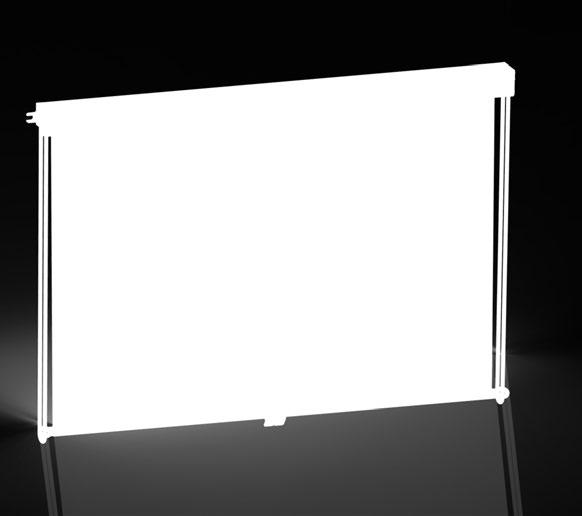 SRT 91 Self-kept guide rails for inclined surfaces SRT 91 Prowadnice prętowe samonośne do powierzchni pochyłych Developed to protect against direct sunlight, for cabin of the driver (machinist) of