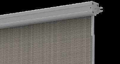 the guides are made of anodized aluminium or stainless steel. The roller shutters are made of special aluminium profiles, anodized or powder coated in any RAL colour according to order.