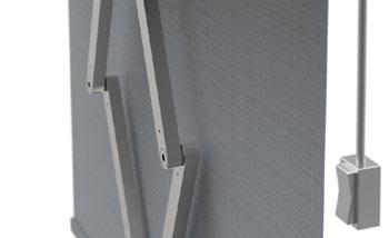 SRT 120 Central pantograph with electrical control 12V/24V SRT 120 Pantograf centralny ze sterowaniem elektrycznym 12V/24V 12 24V Developed to protect against direct sunlight, for cabin of the driver