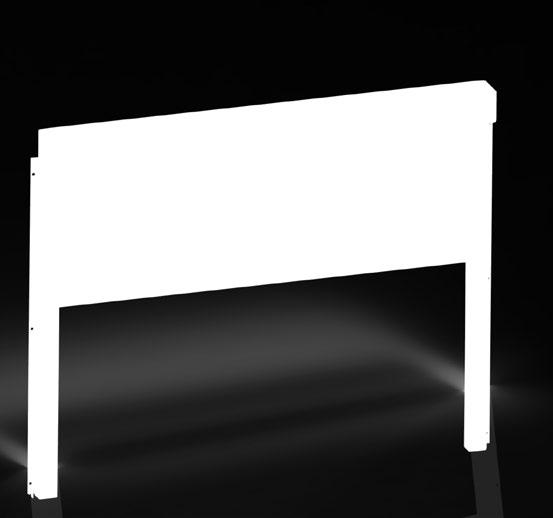 Steel elements and fittings are painted with powder paint in same color like aluminum. The system is offered in a large color spectrum of special fabrics.