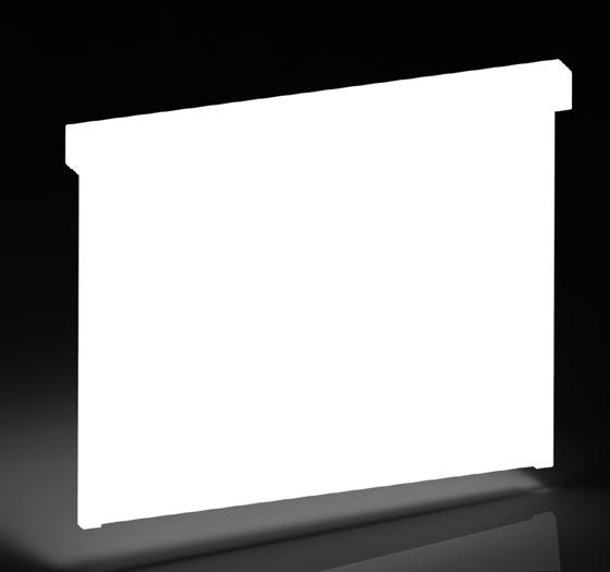 Rolety wykonane są ze specjalnych profili aluminiowych, anodowanych lub malowanych proszkowo na życzenie zleceniodawcy na dowolny kolor RAL.