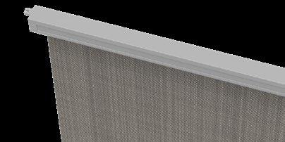 The roller shutters are made of special aluminium profiles, anodized or powder coated in any RAL colour according to order.