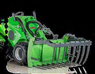 Rolnictwo Krokodyl - widły do kiszonki typu XL Nowy, większy krokodyl o mocnej konstrukcji, wyposażony w dwa cylindry hydrauliczne, przeznaczony jest do ładowarek z serii 500, 600 i 700.