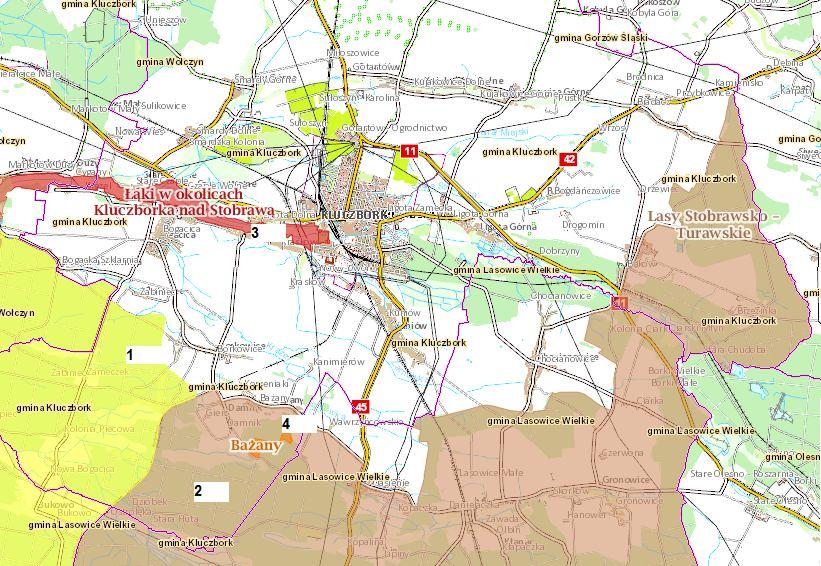 położony na skraju Borów Stobrawskich. Rezerwat ma za zadanie zachowanie boru sosnowego na wydmach z obfitym stanowiskiem jałowca.