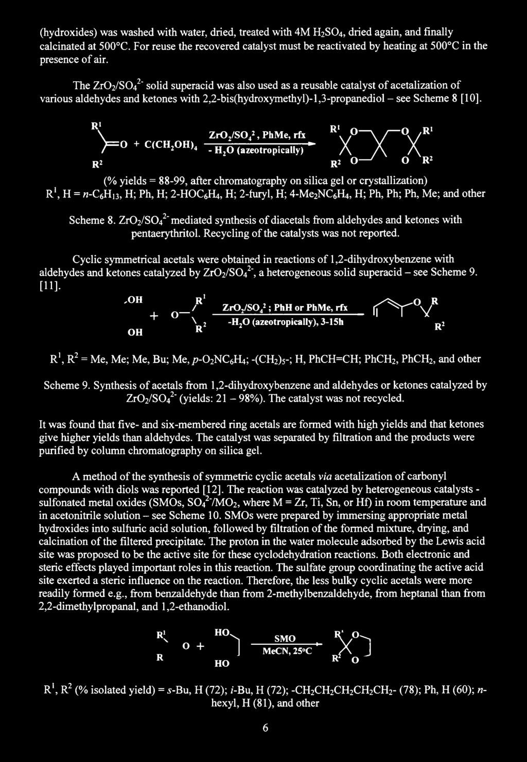 (hydroxides) was washed with water, dried, treated with 4M H2SO4, dried again, and finally calcinated at 500 C.