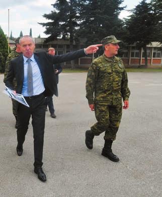 Zadnjih nekoliko godina dijelom je poslužila tek za smještaj protuzrakoplovnih postrojbi tijekom vojne no bilo i najbrojnije (oko sto djelatnih za obavještajno djelovanje, koje bi ujed- vježbe Štit