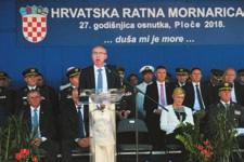 Danas u međunarodnim mirovnim misijama, operacijama i vojnim vježbama u kojima sudjeluje širom svijeta, HRM dokazuje svoju izvrsnost, rekao je zapovjednik HRM-a komodor Ivo Raffanelli broj 561 / 21.