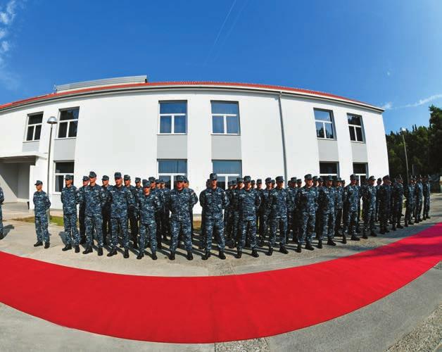 Svečano otkrivanje ploče s novim imenom vojarne 116. brigade hrvatske vojske broj 561 / 21. rujna 2018.