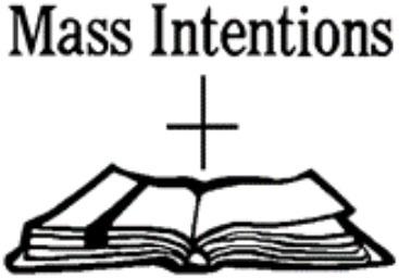 Sts. Peter & Paul Church Week of SATURDAY (12th) 4:00 PM + Isabel Kavaliauskas SUNDAY (13th) 9:00 AM + Leocadia Grynis 11:00 AM + Ramutis Didzbalis and Jonas & Liucija Venckus MONDAY (14th) 12:00