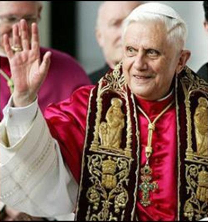 springtime. Pope Benedict XVI Check out our new and improved website!