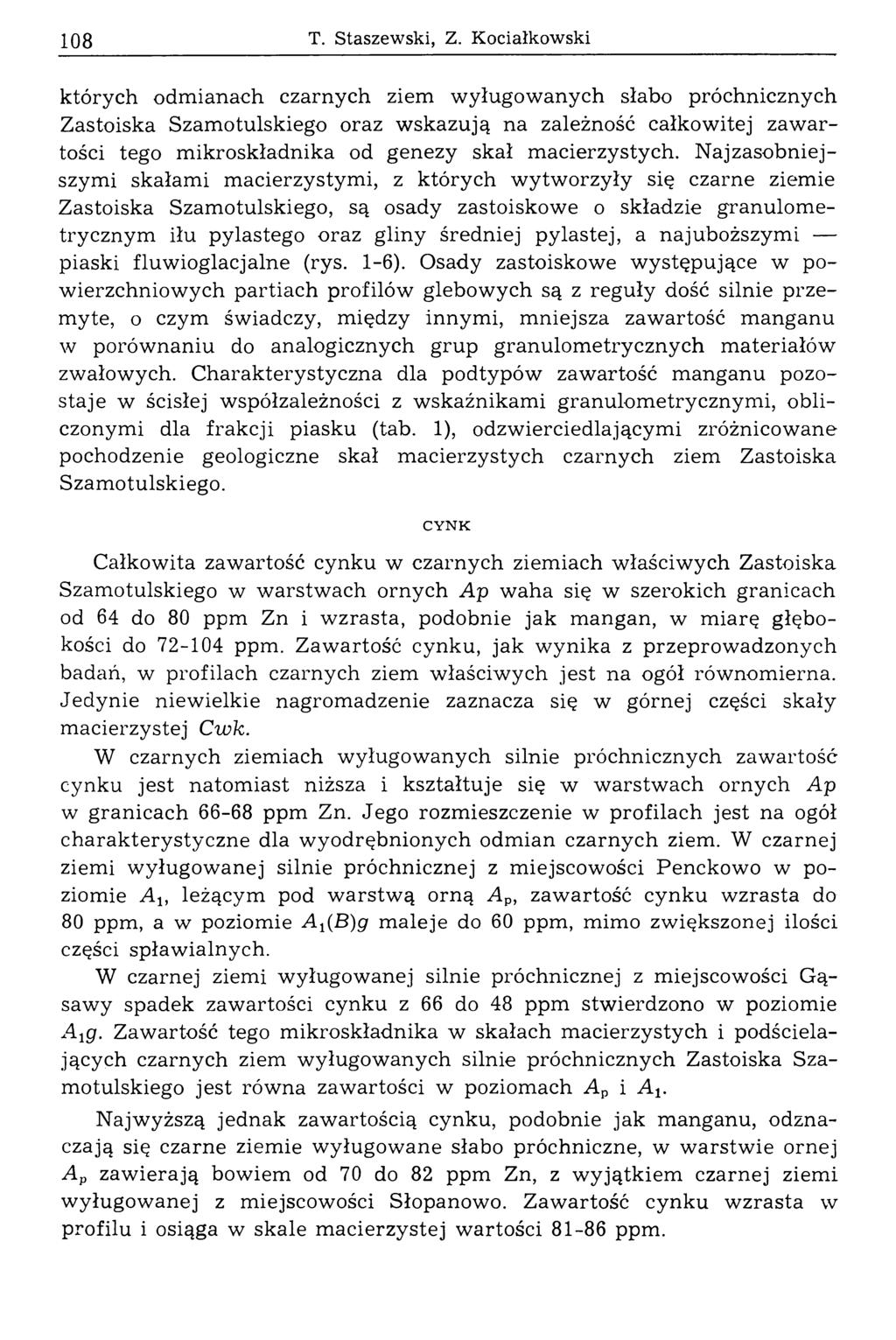 108 T. Staszewski, Z.