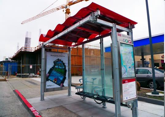com Solar Powered Bus Shelter Unveiled in San