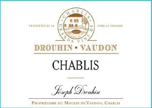 Chablis Vaudon white 75 cl 148,00 AOC Chablis Mis En Bouteille Par Joseph Drouhin Łagodne aromaty białych kwiatów, soczystych jabłek, w smaku