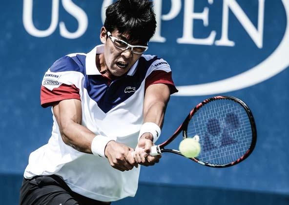 (FRA) Hyeon Chung (KOR) Denis
