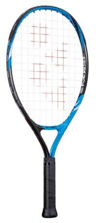 32 RAKIETY JUNIOR EZONE 26 EZONE 25 Dugość: 26.0 cali Szer. ramy (min./maks.): 23.0/27.0 mm Balans: 330 mm Waga/Grip: ok. 250 g/g0 Graphite Sposób zaplatania: 16/18 Kolor Lime Green AEROSHAPE O.P.S. Shockless Grommet System DUAL SHUT SYSTEM Micro Off Set Layout 102 cale 2 strung Dugość: 25.