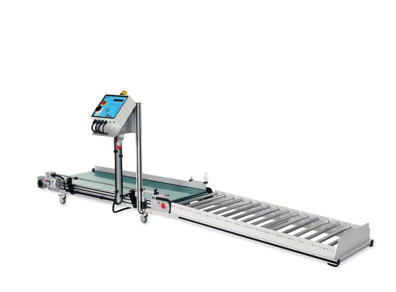 SYSTEMY NAPEŁNIANIA I MAGAZYNOWANIA FILLING AND STORAGE SYSTEMS Płaskie i wielopoziomowe systemy napełniania i magazynowania Linear and multi - level filling and storage systems F3200 Transporter