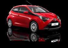 WYPOSAŻENIE STANDARDOWE Poznaj wersje wyposażenia Toyoty AYGO x Wybrane elementy wyposażenia standardowego Cena brutto już od: 37 400 PLN Rata Leasingu SMARTPLAN już od: 399 PLN/mc netto 1 Światła do