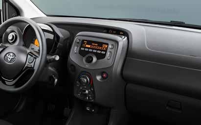multimedialny Toyota x-touch z kolorowym ekranem dotykowym (7") Przyciemniane szyby tylne Interfejs Android Auto Interfejs Apple CarPlay Pozostałe pakiety wyposażenia x x-play Pakiet Cool &