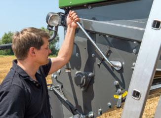 W silnikach zastosowano technoloię idealnie dostosowaną do wymaań kombajnów Fendt serii E.