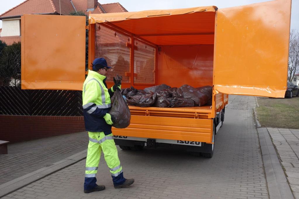 Zabudowa jednorodzinna zbiórka workowa Rok rozpoczęcia 2013 (pilotażowo na jednym z osiedli, ok.