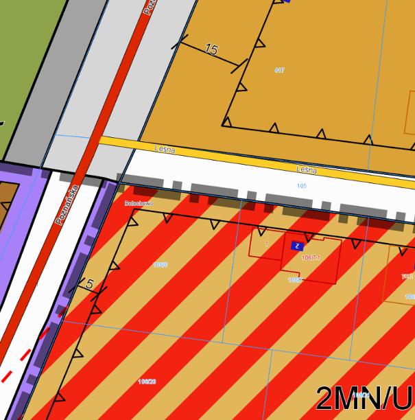 Fragment załącznika graficznego. 5.3. Lokalizacja i otoczenie.