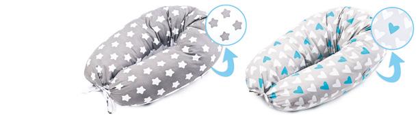 Twirl-pillow is a product that every parent of a small child will appreciate. Facilitates feeding, and thanks to the ergonomic shape gives some support to the baby.