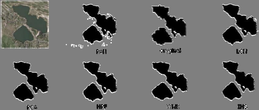 Selekcja i przetwarzanie wzmocnionych przestrzennie obrazów wielospektralnych Landsat TM porównanie wyników opartych o dane scalone i dane źródłowe.