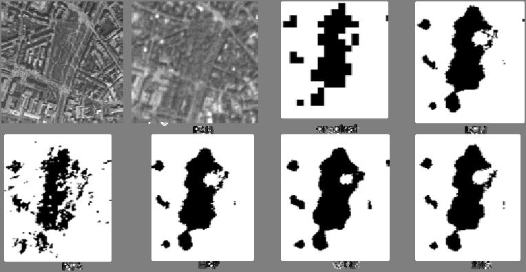 Selekcja i przetwarzanie wzmocnionych przestrzennie obrazów wielospektralnych Landsat TM porównanie wyników opartych o dane scalone i dane źródłowe.
