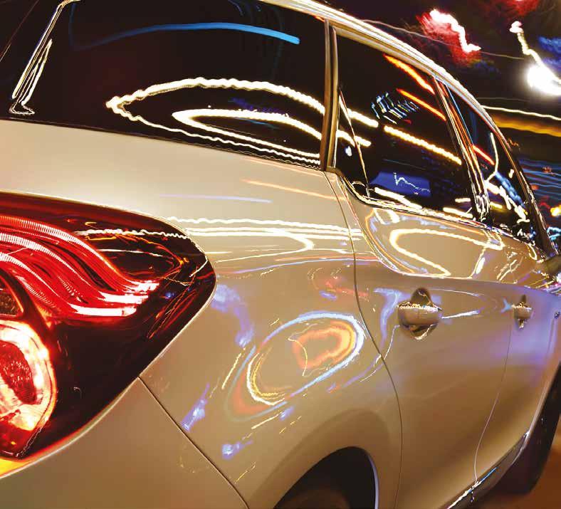 HIGH-LIGHT Energy Carshine Line Linia past polerskich Lechler opracowana dla uzyskania maksymalnie estetycznego wyglądu,