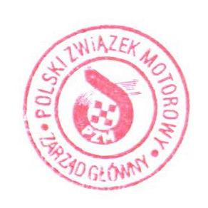 X. POSTANOWIENIA KOŃCOWE: 1. Obowiązującym paliwem podczas zawodach jest paliwo typu handlowego zakupione na stacji paliw BP w Bydgoszczy ul.