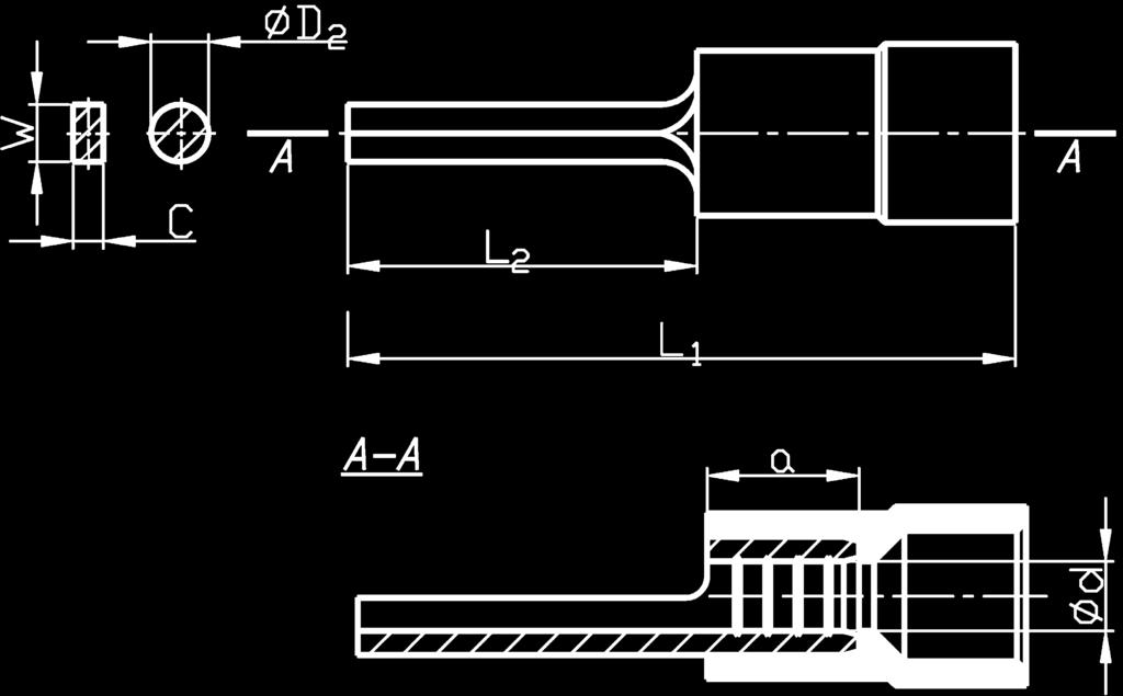 E09KO-02040800 KII 2,5-16 PC 1) E09KO-02040200800 27,0 16,0 4,8 1,9 0,08 4,8 1,9 0,09 KII 6-14 E09KO-02040900 KII 6-14 PC E09KO-02040200900 4 6 3,6 27,0 14,0 6,0 2,7 0,17 KII 10-12 1) E09KO-02040100