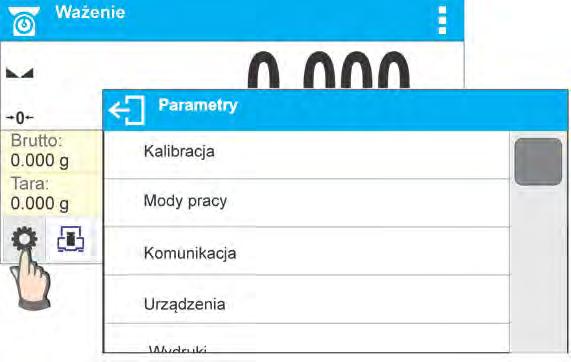 8.3. Przyciski edycyjne Wejście do menu głównego. Przewinięcie menu do góry lub do dołu. Zatwierdzenie zmiany. Opuszczenie funkcji bez zmian. Dodanie pozycji w bazie danych.