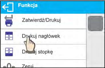 Wybrać konkretny przycisk, który ma być użyty. Po powrocie do okna głównego wybrany przycisk pojawi się na ekranie.