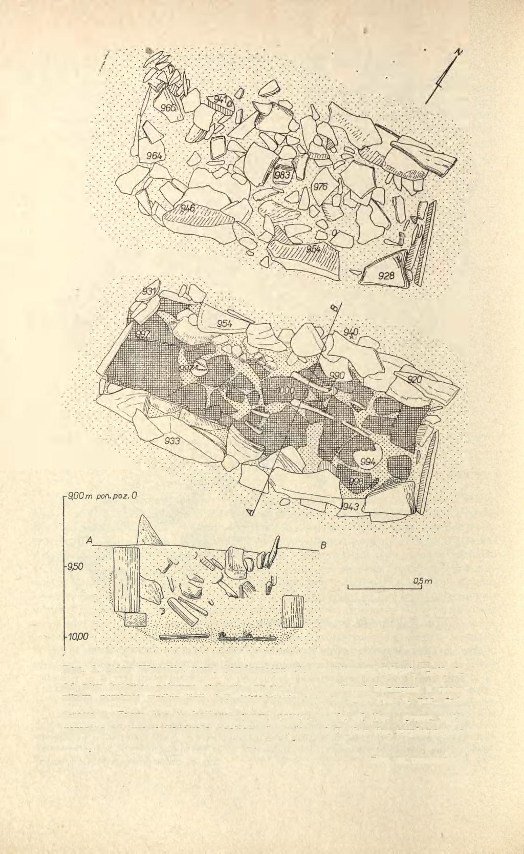 Ryc. 3. Góry Wysokie, pow. Sandomierz. Stan. Lipowa Góra".
