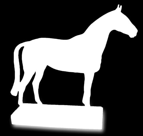 28 cm cena wywoławcza: 5 000 zł 33 Figura konia Kronos Królewska Manufaktura Majoliki w Kadynach, l. 1936 1937, proj.