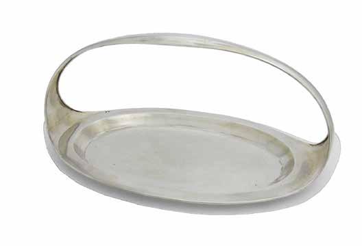 24 cm cena wywoławcza: 3 800 zł 85 Taca Norblin, Warszawa, l.