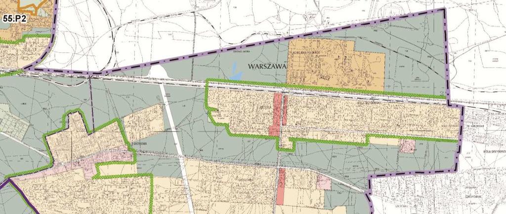 12 na usługi (Trakt Brzeski/Wawerska) (1/66) umożliwienie zabudowy na działkach leśnych korekta granic Mazowieckiego
