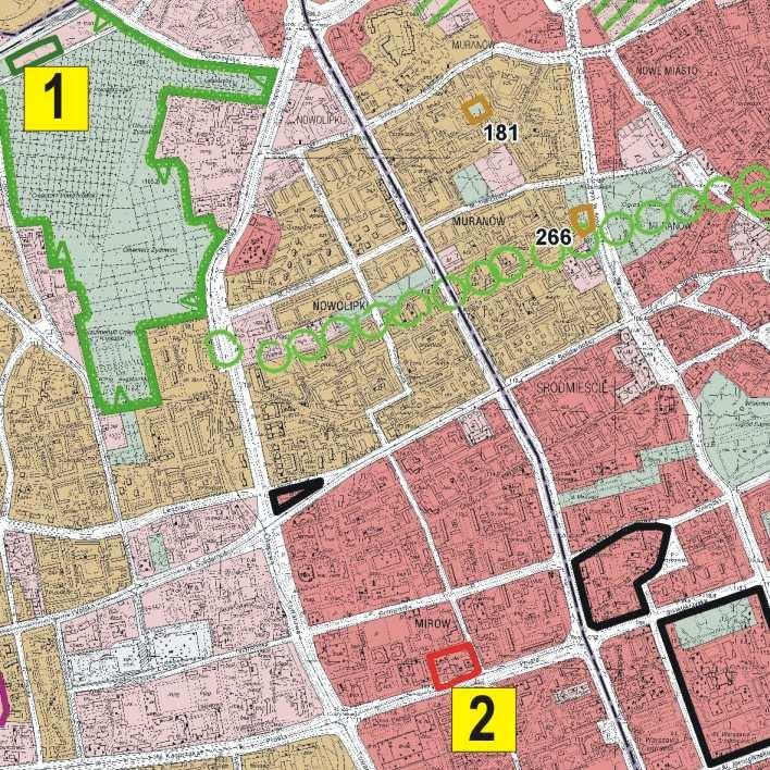 ANALIZA SKŁADANYCH WNIOSKÓW W SPRAWIE ZMIANY STUDIUM STRUKTURA FUNKCJONALNO-PRZESTRZENNA WOLA OGÓŁEM WNIOSKÓW 16 DOTYCZĄCYCH STRUKTURY FUNKCJONALNO PRZESTRZENNEJ 4