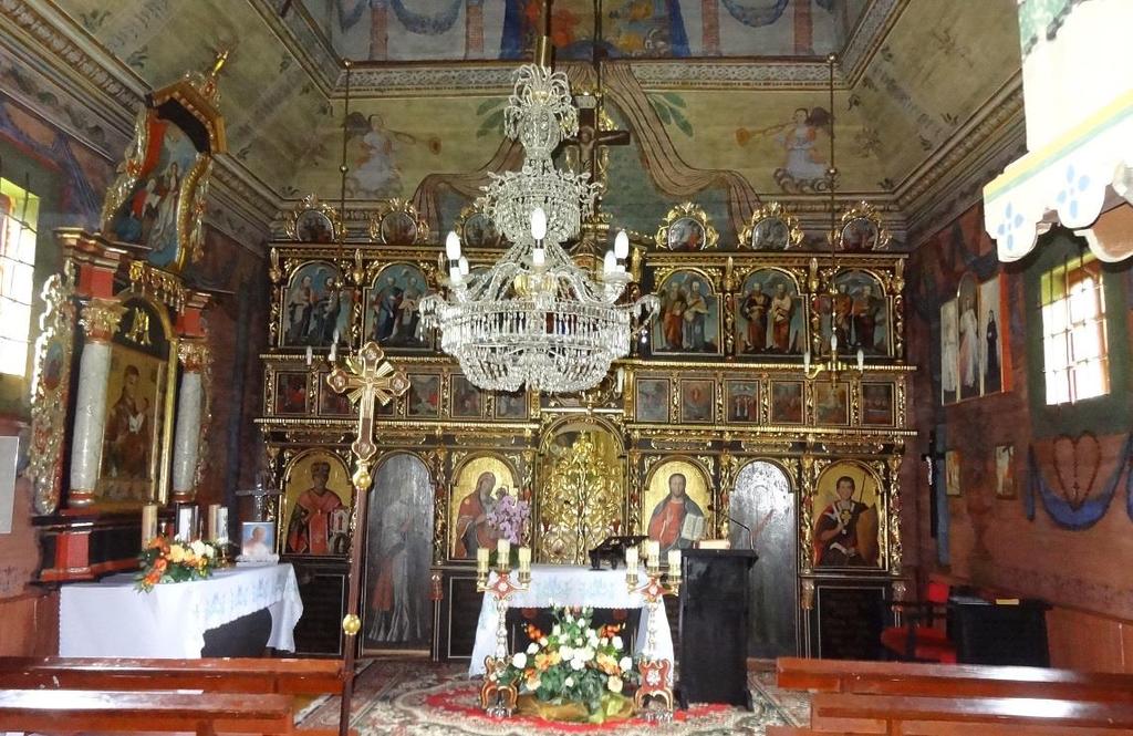 Fot. 2: Wnętrze cerkwi św. Dymitra w Czarnej.
