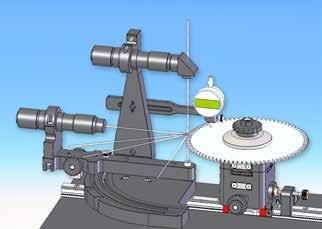 Dane techniczne CV-TM-SBL - Zespół optyki: Jedna kamera przymocowana na stałe, druga przesuwna. Druga kamera ze stałymi ogranicznikami 0 i 90, dwie precyzyjne podziałki przy 30 i 45.