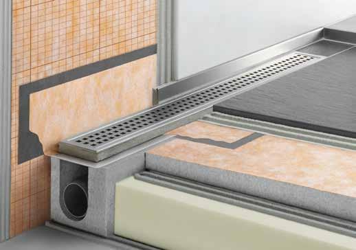 Schlüter -KERDI-LINE Odwodnienie 8.