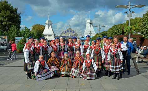 KULTURA Smardzewianie na Spotkaniach Artystycznych Seniorów w Międzyzdrojach Zespół Folklorystyczny Smardzewianie w dniach 21 23 września 2018 r.
