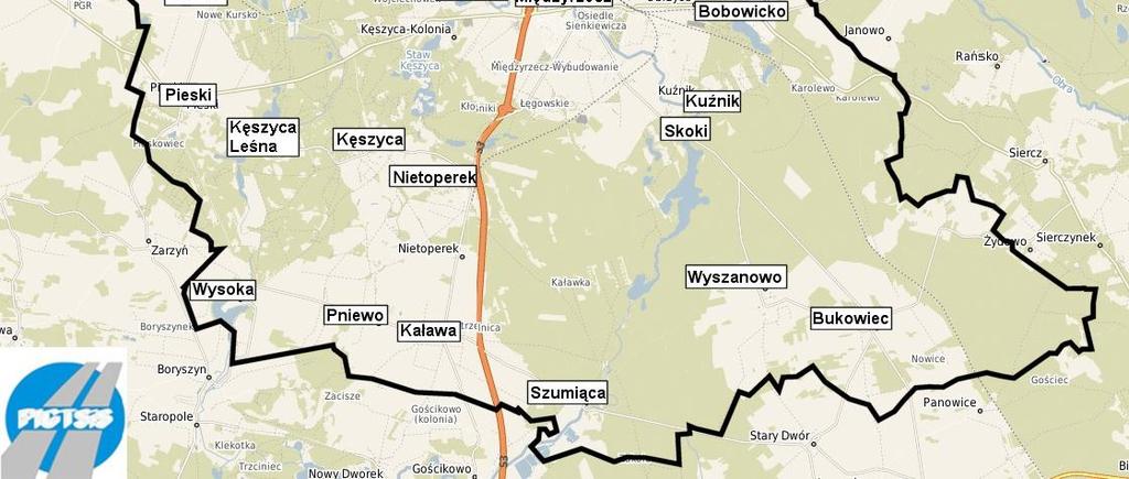 wynosiła 80 osób na km 2.